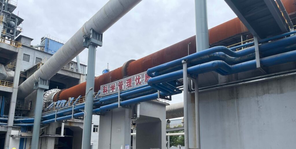 Rotary Kiln Burning Process Reducing Waste Volume