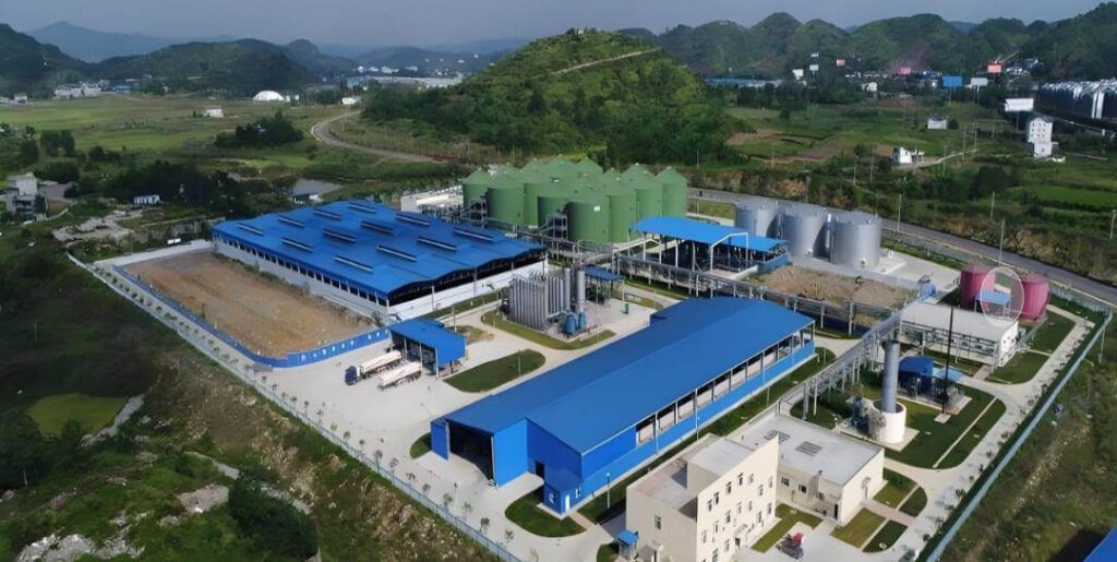 Organic Fertiliser Plant – Production Line Overview Photo