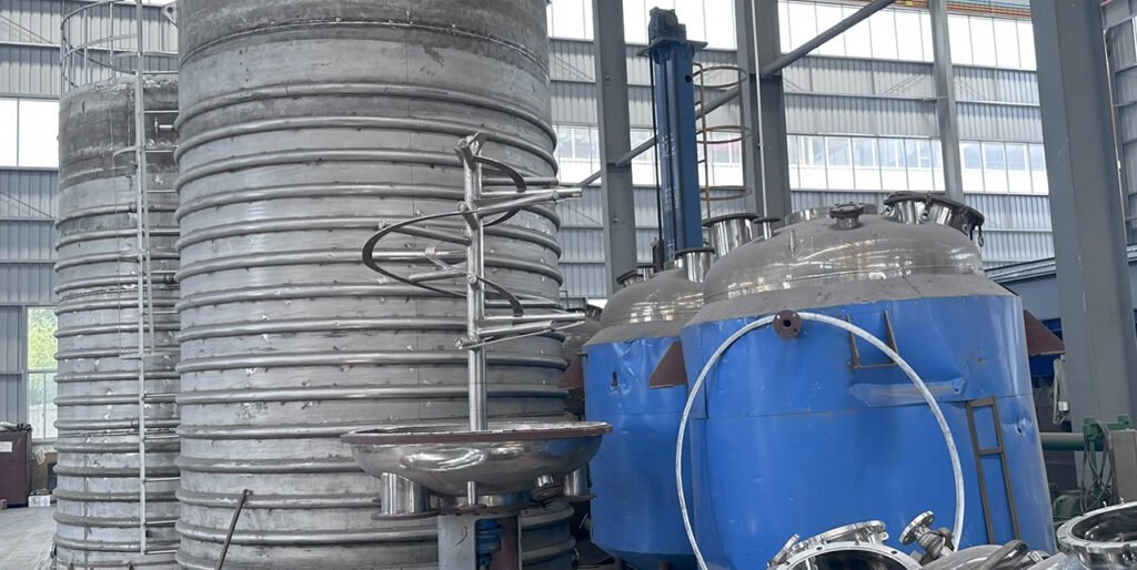 Ammoniation Granulation System for NPK Fertilizer | Drum Granulation Line stainless steel reactor