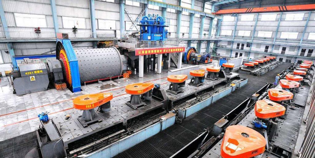 wolframite Flotation desulfurization process: separation of sulfur minerals and tungsten minerals Tungsten recovery plant