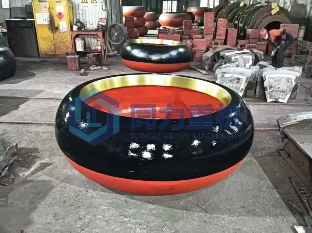 UBE UM Series Bowl Type Vertical roller mill Grinding Roller Assembly Liner tyre