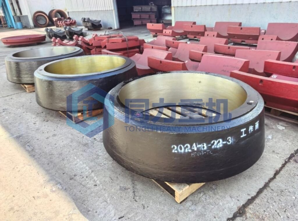 NHI (Northern Heavy Industries) Vertical Roller Tyre bowl type coal mill Grinding Roller Spare Parts Manufacturer.