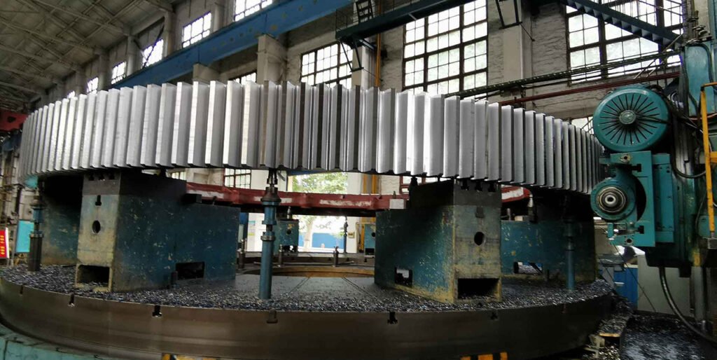 Cast Iron girth gear: Spheroidal Graphite Iron (SGI) Ductile iron ring gear