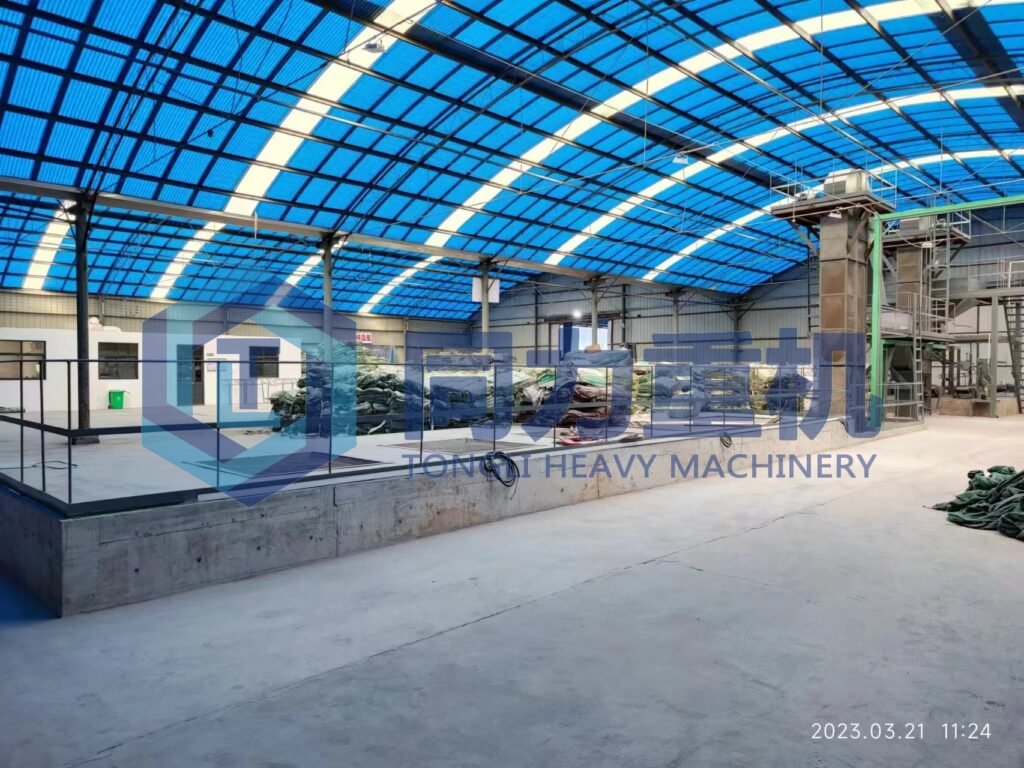 Precision Rotary Drum Batch Blending System from Tongli underground feeding