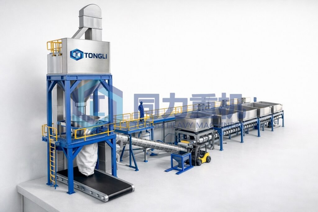 Advanced Declining Weight Blending System for Reliable Fertilizer Production 3 D model