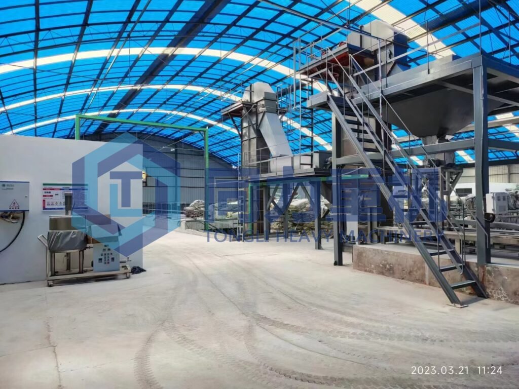 Tongli Multi-Feed Blend System with Automated Control and Weighing screw mixer chinese standard