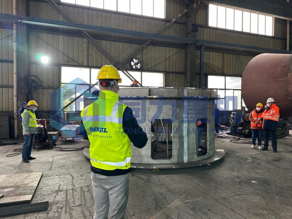 Quality Control and Factory Acceptance Tests (FAT) for Drum Pulpers performed by Andritz