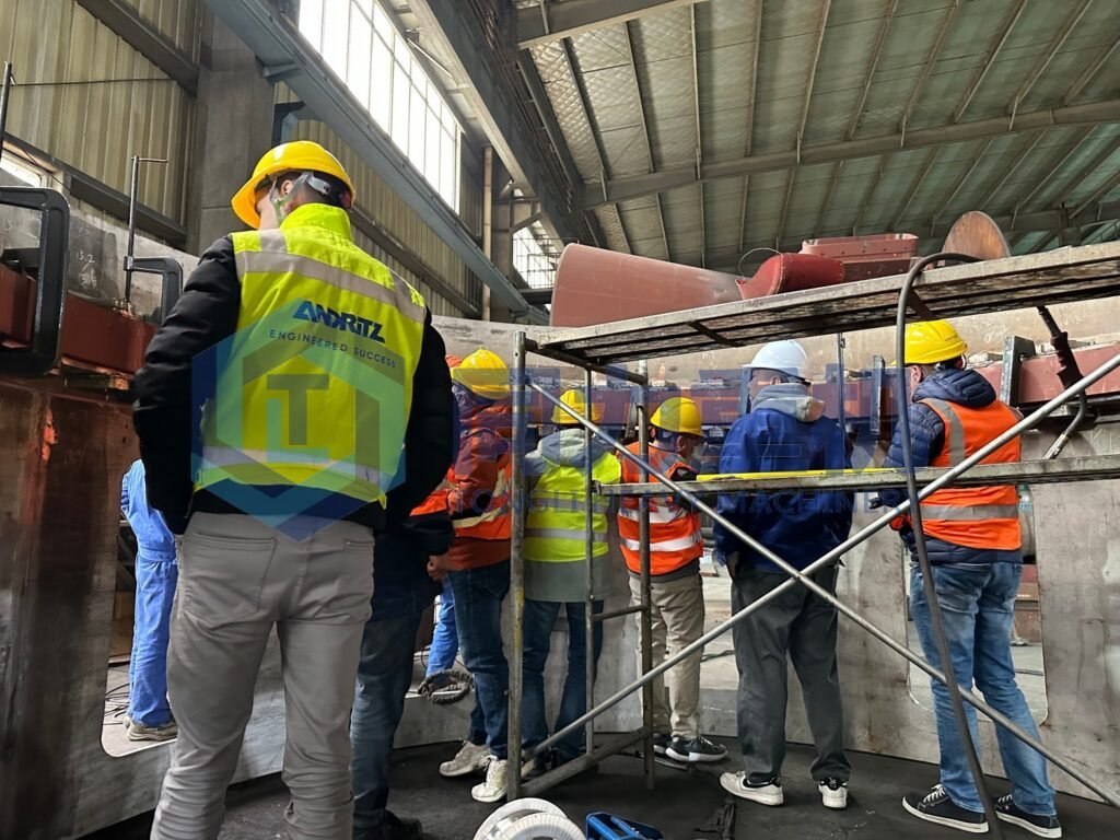 Andritz Assembly Alignment and Mechanical Interface Inspection