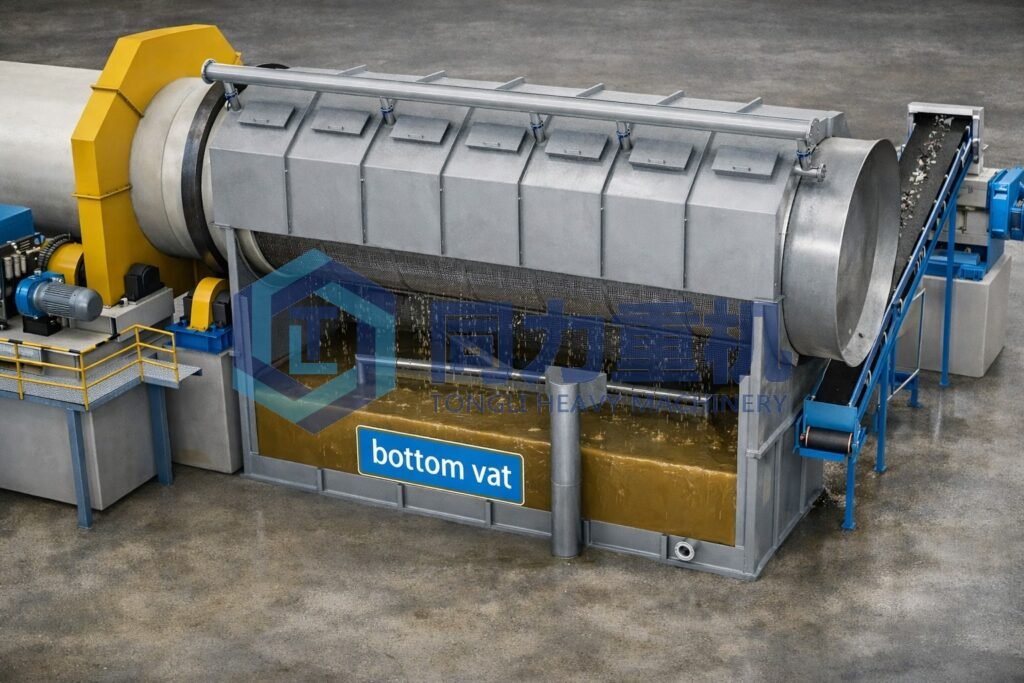 Paper Pulper Trommel Machine for recycled paper pulping