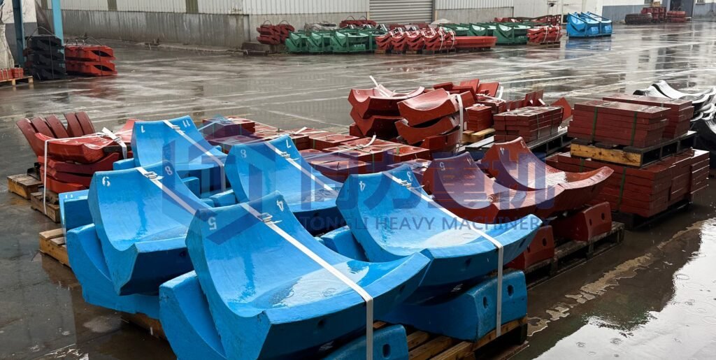 Grinding table liner VRM cement mill coal pulverizer Babcox&Wilcox Magotteaux