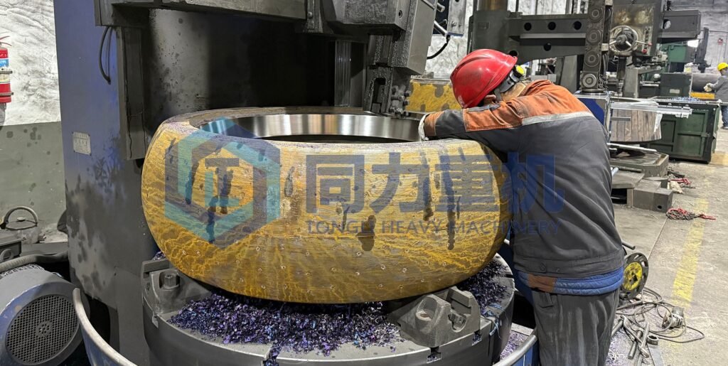 Machining Process of Grinding Roller Tyres and grinding table liner