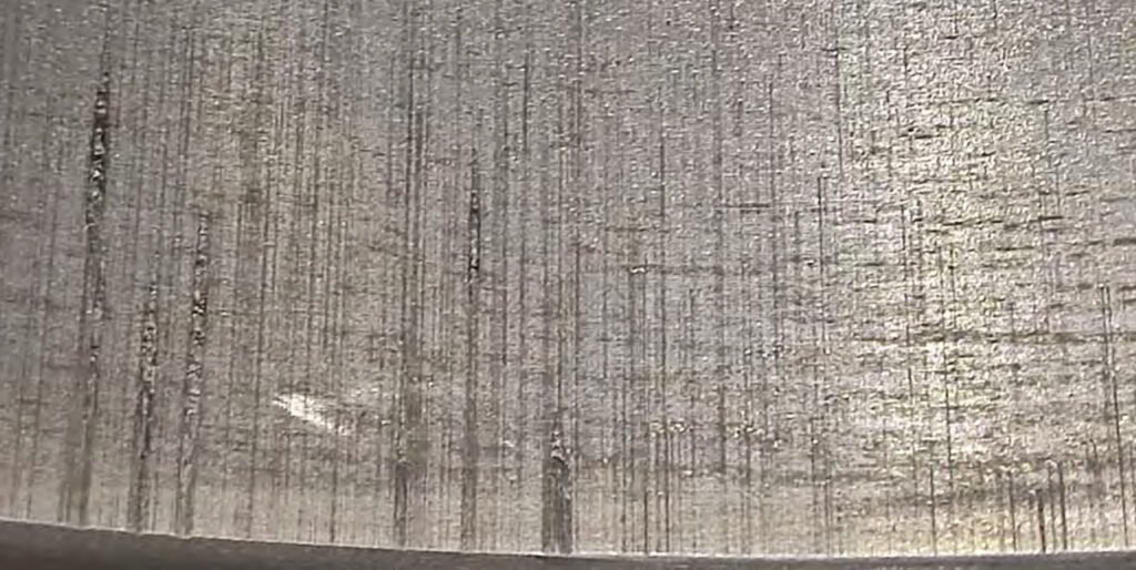 Rotary table Scratchs and wearout moventas gearbox