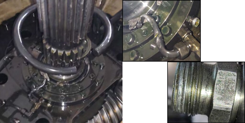 inadequate lubrication Damage to the moventas vertical roller mill gearbox oil lines