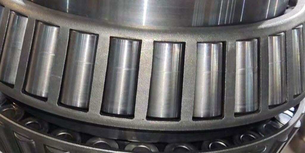 Upper tapered roller bearing of the second stage drive shaft.