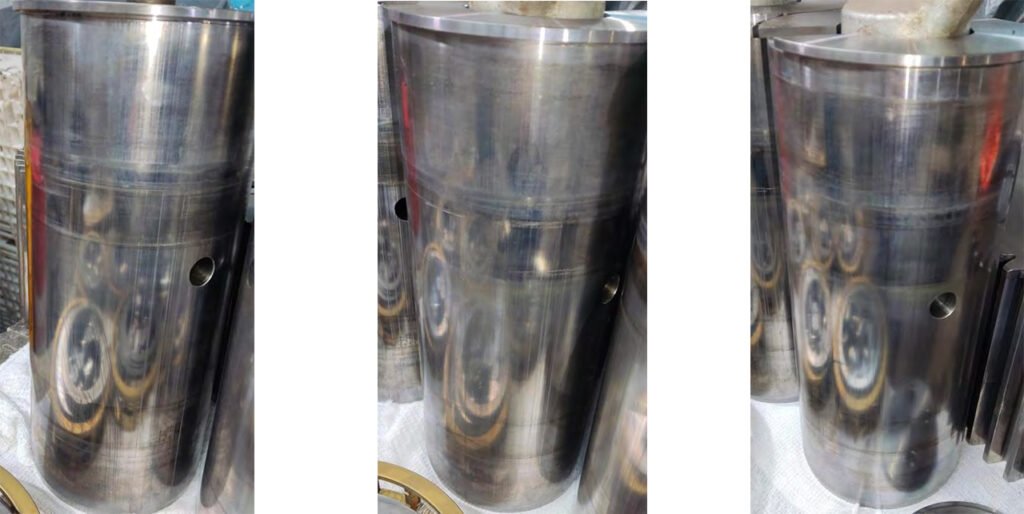 Defect detection of satellite axles.