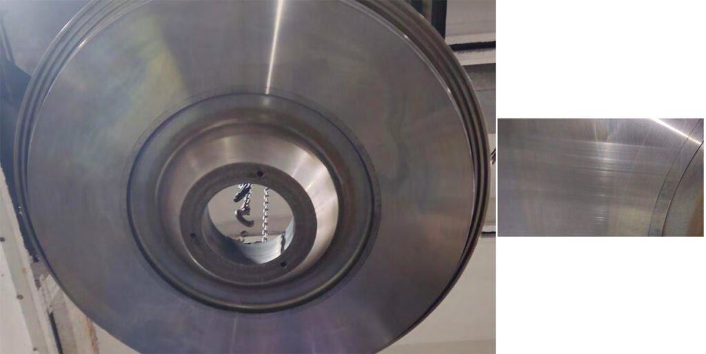 Rotary table defect detection.