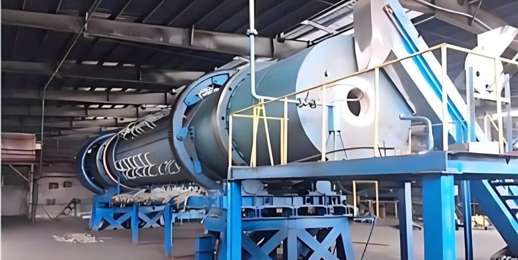 how to activated charcoal with  rotary kiln work