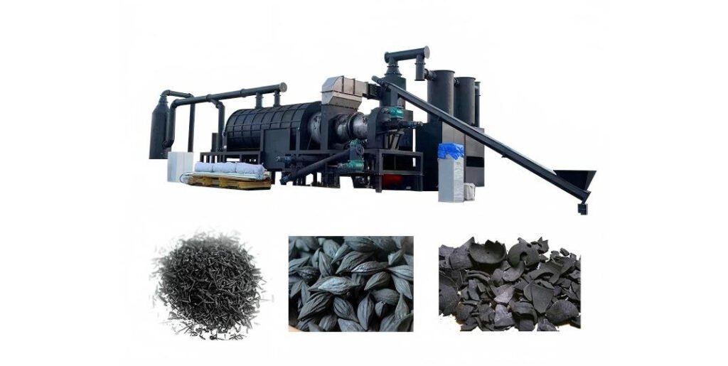 charcoal and activated charcoal production line