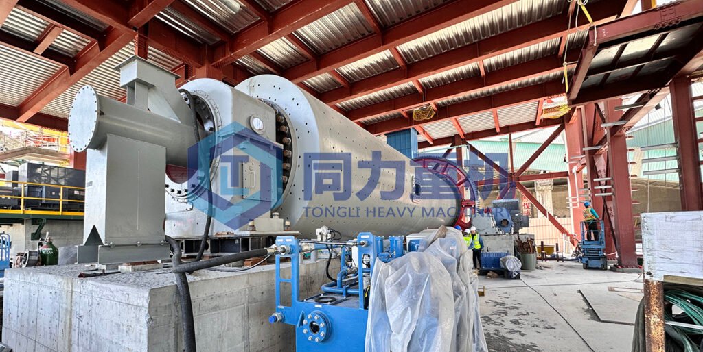 open-circuit cement grinding plant