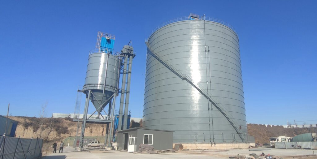 welded steel silos (steel plate silos)