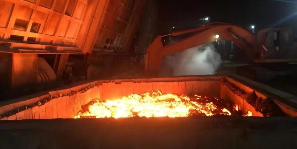 Formation Process of Steel Slag in a steel mill