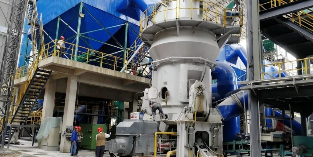GGBS and steel slag grinding vertical roller mill