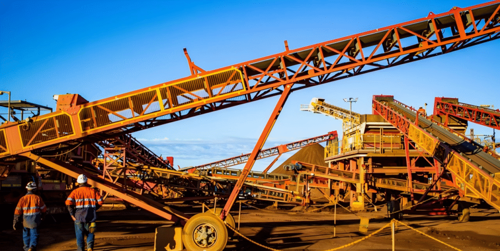 Iron ore processing stage